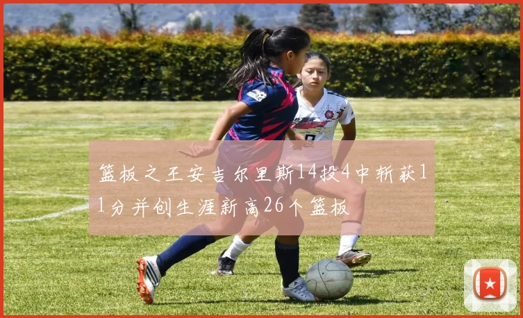 篮板之王安吉尔里斯14投4中斩获11分并创生涯新高26个篮板